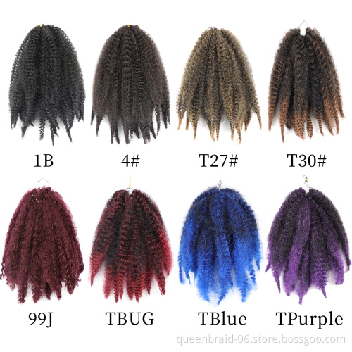 Smartbraid 8" New Crochet Hair For Beauty Afro Kinky Crochet Braids Hair Extension Afro Kinky Braid